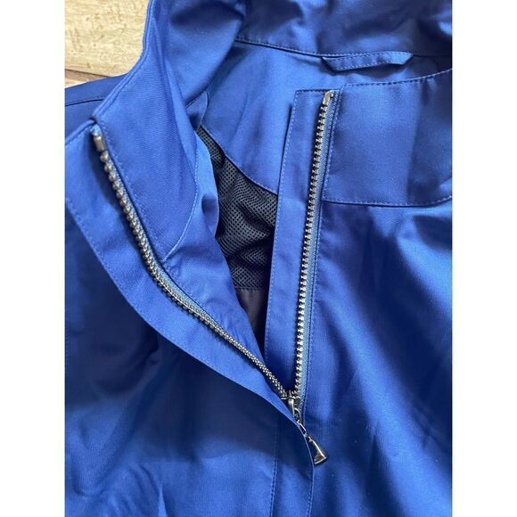 Cutter & Buck CB Weathertec Blue Jacket Men’s XXXL Front Zipper NWT Waterproof - Picture 11 of 13